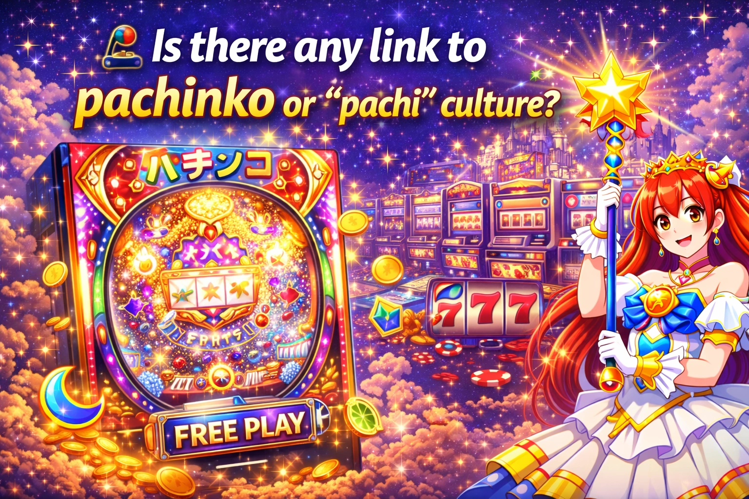 🕹️ Is there any link to pachinko or “pachi” culture?