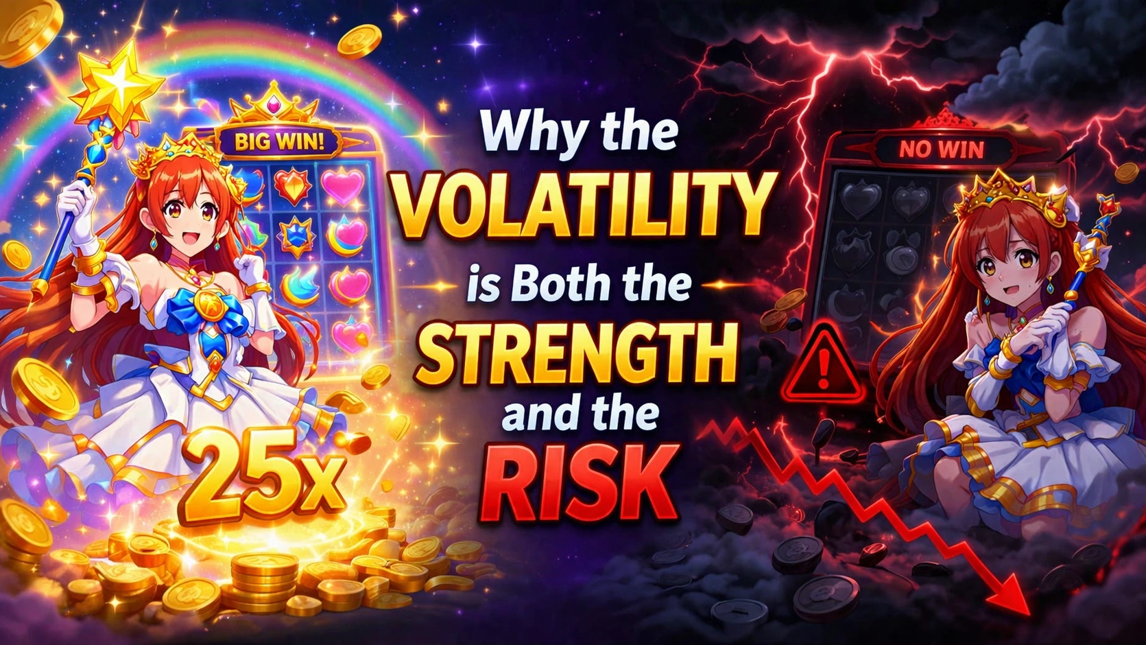Why the volatility is both the strength and the risk